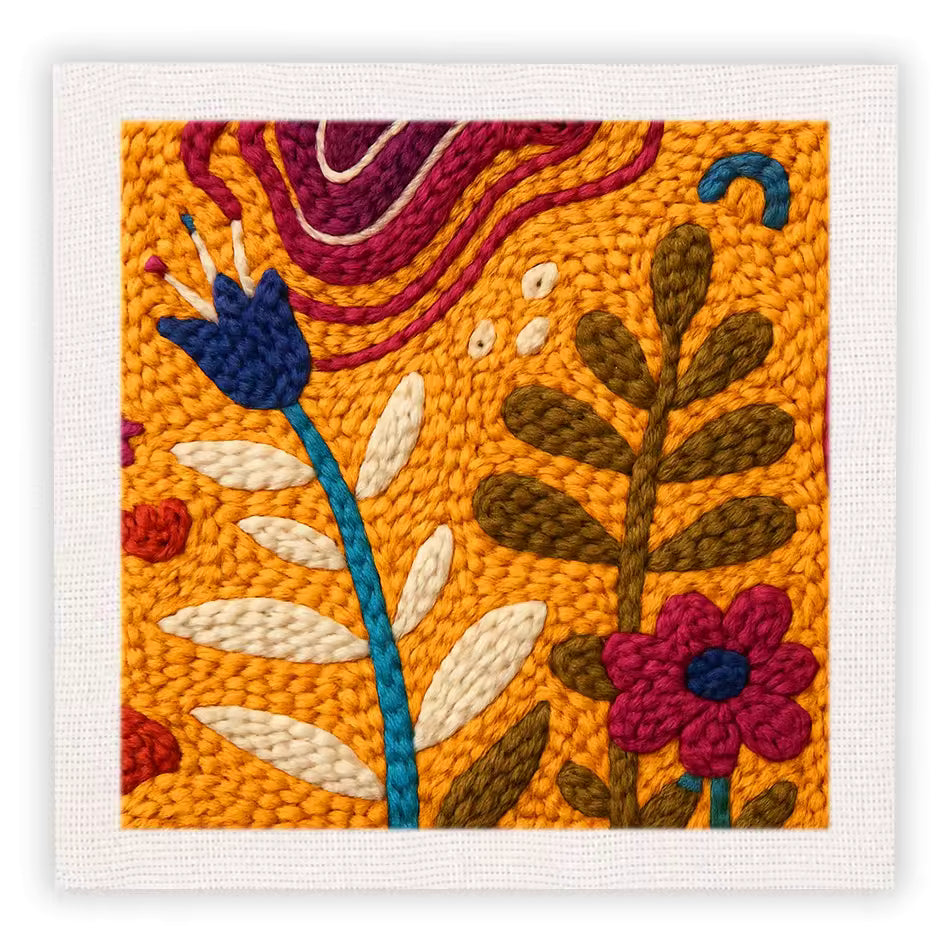 Kit de Bordado de Lana - Amazonia